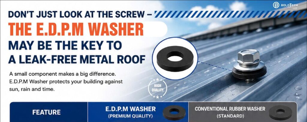 Why Is an EPDM Washer Better Than a Conventional Rubber Washer?